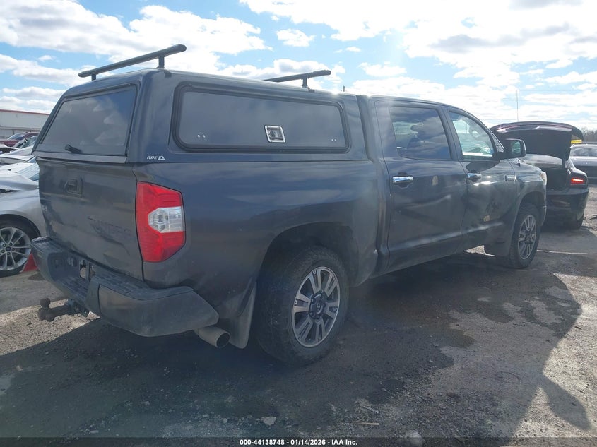 2018 Toyota Tundra VIN 5TFAY5F1XJX740674 IAAI salvage auction — SIDE, Clear (Oklahoma), sold $11,000 on 2026-07-29 (photo 4)
