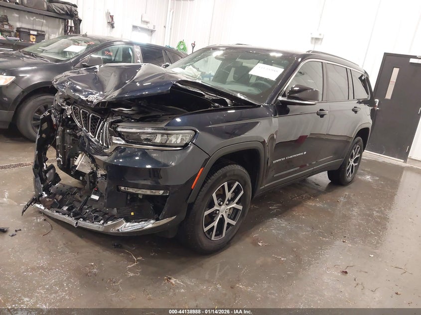 2024 Jeep Grand cherokee VIN 1C4RJKBG0R8584070 IAAI salvage auction — FRONT END, Salvage Title, sold $8,975 on 2026-07-30 (photo 2)