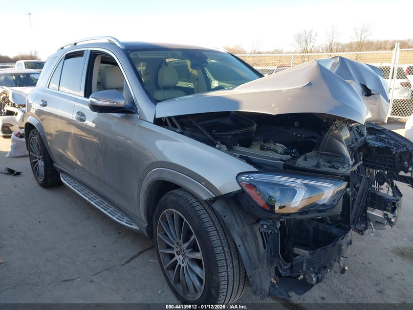 2022 Mercedes-benz Gle VIN 4JGFB4JB7NA818513 IAAI salvage auction — FRONT END, Salvage Title, sold $12,600 on 2026-07-11 (photo 1)