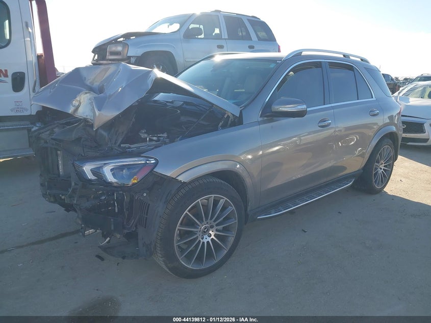 2022 Mercedes-benz Gle VIN 4JGFB4JB7NA818513 IAAI salvage auction — FRONT END, Salvage Title, sold $12,600 on 2026-07-11 (photo 2)