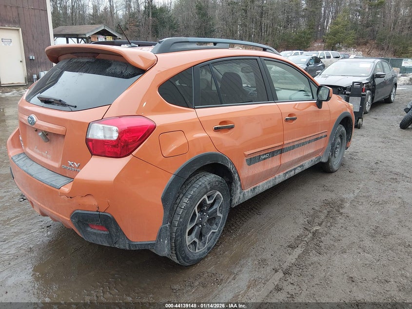 2014 Subaru Xv VIN JF2GPAVC3E8299657 IAAI salvage auction — RIGHT REAR, Salvage (Vermont), sold $2,000 on 2026-07-09 (photo 4)