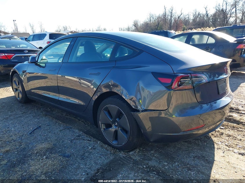 2023 Tesla Model 3 VIN 5YJ3E1EA5PF687865 IAAI salvage auction — REAR END, Clear (Maryland), sold $9,150 on 2026-07-16 (photo 6)