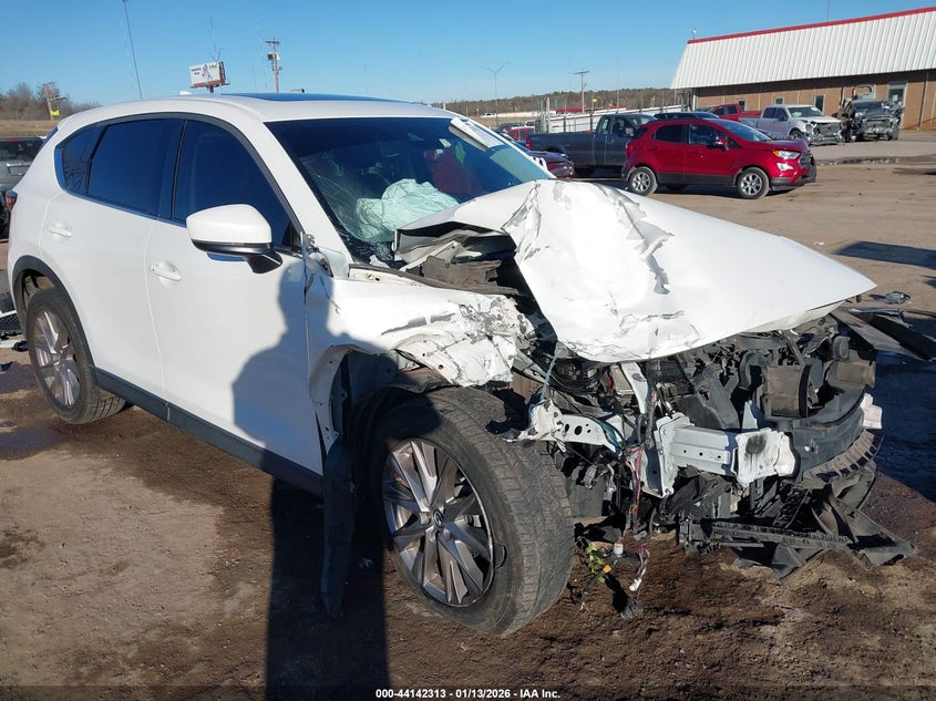 2019 Mazda Cx-5 VIN JM3KFADM3K1548606 IAAI salvage auction — FRONT END, Clear (Oklahoma), sold $2,675 on 2026-07-22 (photo 1)