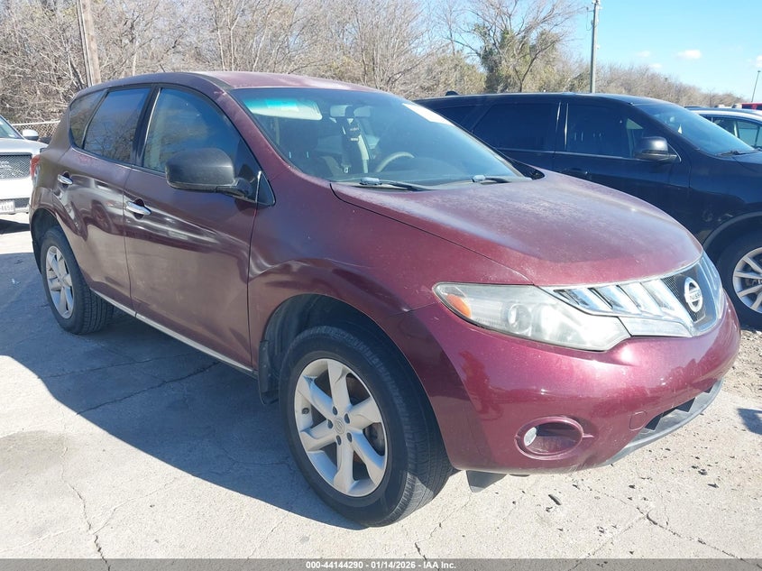 2010 Nissan Murano VIN JN8AZ1MU1AW021052 IAAI salvage auction — RIGHT REAR, Bill Of Sale (Texas), sold $100 on 2026-07-13 (photo 1)