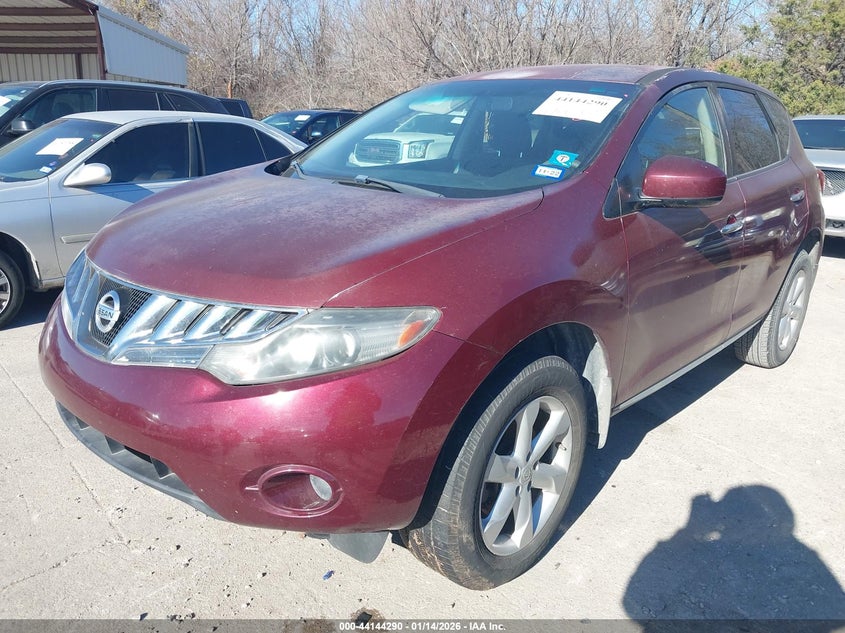 2010 Nissan Murano VIN JN8AZ1MU1AW021052 IAAI salvage auction — RIGHT REAR, Bill Of Sale (Texas), sold $100 on 2026-07-13 (photo 2)