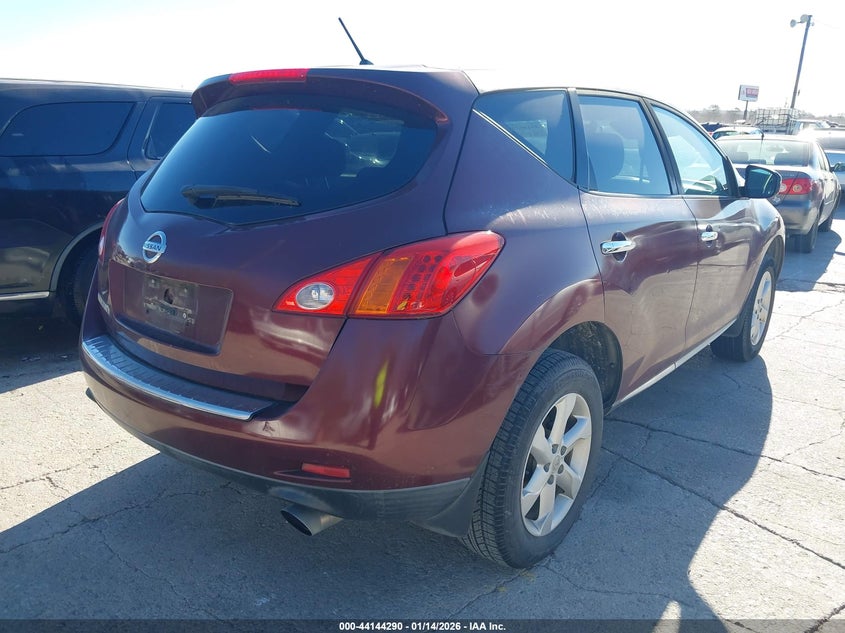 2010 Nissan Murano VIN JN8AZ1MU1AW021052 IAAI salvage auction — RIGHT REAR, Bill Of Sale (Texas), sold $100 on 2026-07-13 (photo 4)