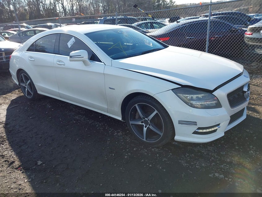 2012 Mercedes-benz Cls-class VIN WDDLJ7DB1CA007526 IAAI salvage auction — FRONT END, Other, sold $2,900 on 2026-08-11 (photo 1)