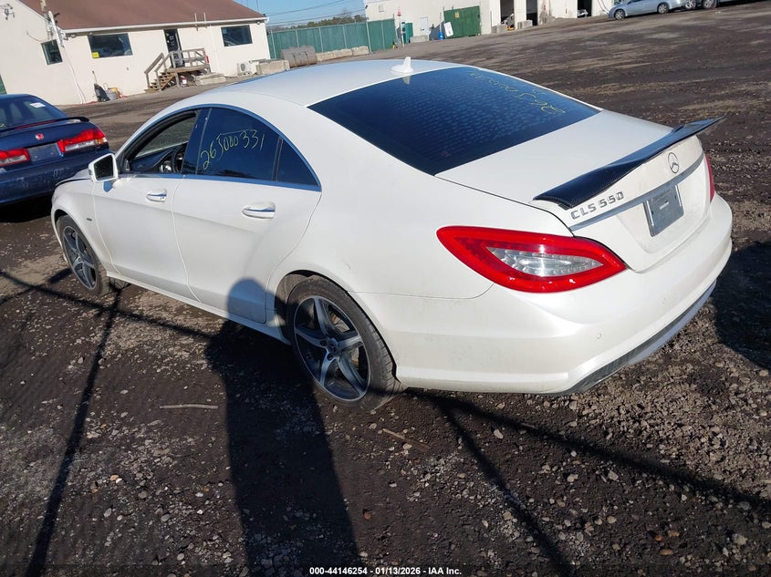 2012 Mercedes-benz Cls-class VIN WDDLJ7DB1CA007526 IAAI salvage auction — FRONT END, Other, sold $2,900 on 2026-08-11 (photo 3)