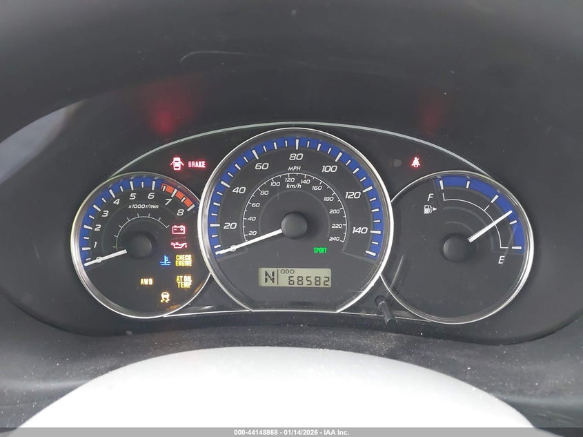 2011 Subaru Forester VIN JF2SHABC4BH757844 IAAI salvage auction — FRONT END, Salvage (Oregon), sold $2,800 on 2026-07-31 (photo 7)