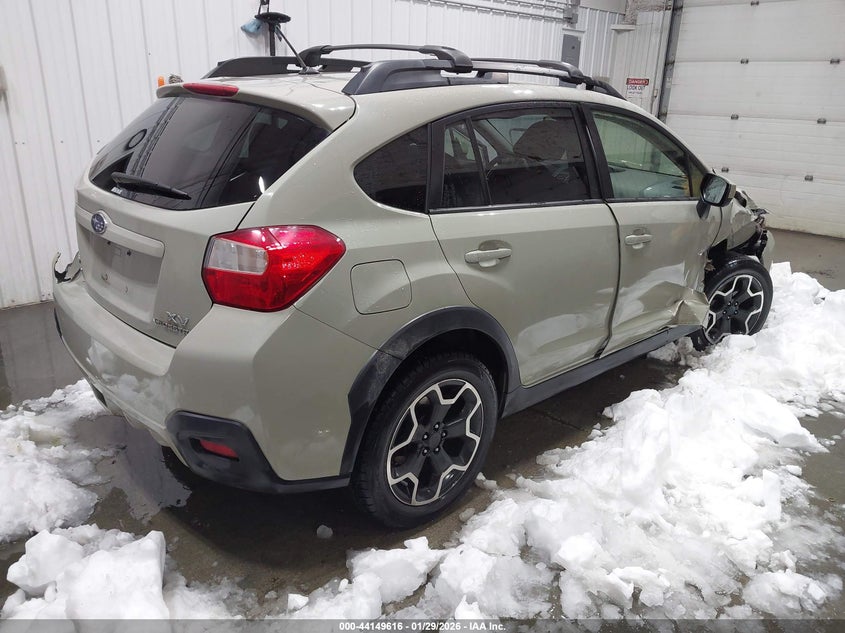2015 Subaru Xv VIN JF2GPACC3F8322746 IAAI salvage auction — RIGHT FRONT, Salvage Title, sold $1,300 on 2026-07-12 (photo 4)