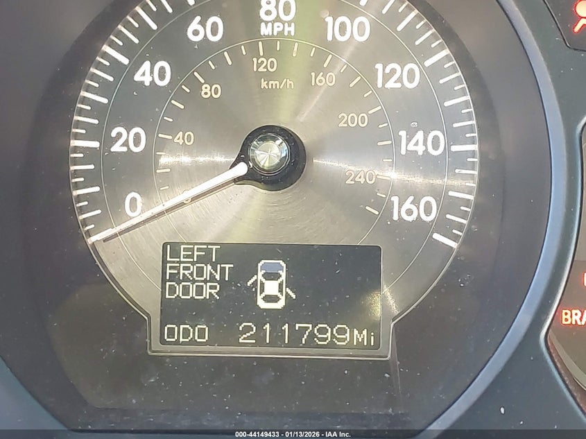 2006 Lexus Gs 300 VIN JTHBH96S065027126 IAAI salvage auction — RIGHT SIDE, Salvage (California), sold $675 on 2026-07-29 (photo 7)