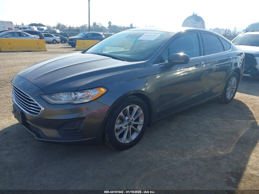 2019 Ford Fusion VIN 3FA6P0HD5KR177701 IAAI salvage auction — REAR END, Salvage (California), sold $1,625 on 2026-07-09 (photo 2)