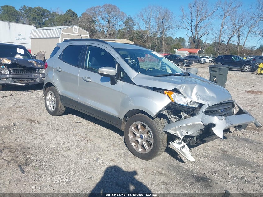 2021 Ford Ecosport VIN MAJ3S2GE3MC443158 IAAI salvage auction — FRONT END, Other, sold $1,100 on 2026-07-17 (photo 1)