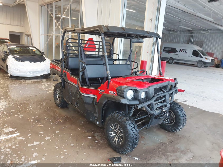 2018 Kawasaki VIN JKBAFSC12JB511627 IAAI salvage auction — LEFT SIDE, Salvage Title, sold $775 on 2026-07-28 (photo 1)