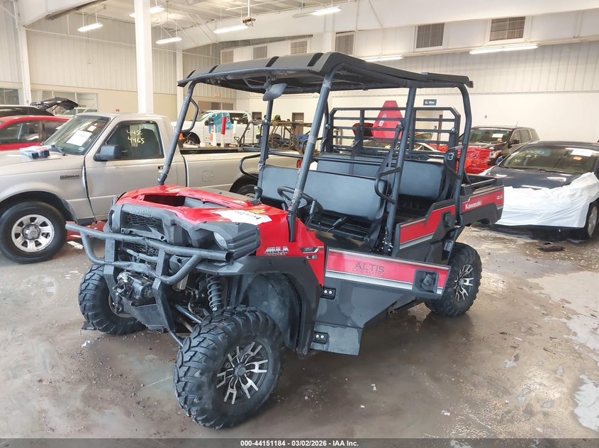2018 Kawasaki VIN JKBAFSC12JB511627 IAAI salvage auction — LEFT SIDE, Salvage Title, sold $775 on 2026-07-28 (photo 2)