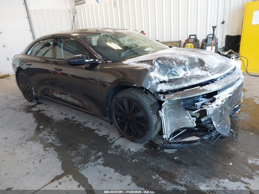 2026 Lucid Air VIN 50EA1TEA3TA027384 IAAI salvage auction — RIGHT FRONT, Other, sold $14,300 on 2026-07-16 (photo 1)