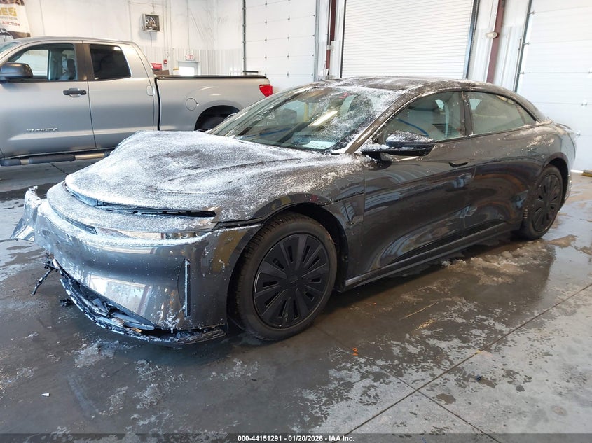 2026 Lucid Air VIN 50EA1TEA3TA027384 IAAI salvage auction — RIGHT FRONT, Other, sold $14,300 on 2026-07-16 (photo 2)