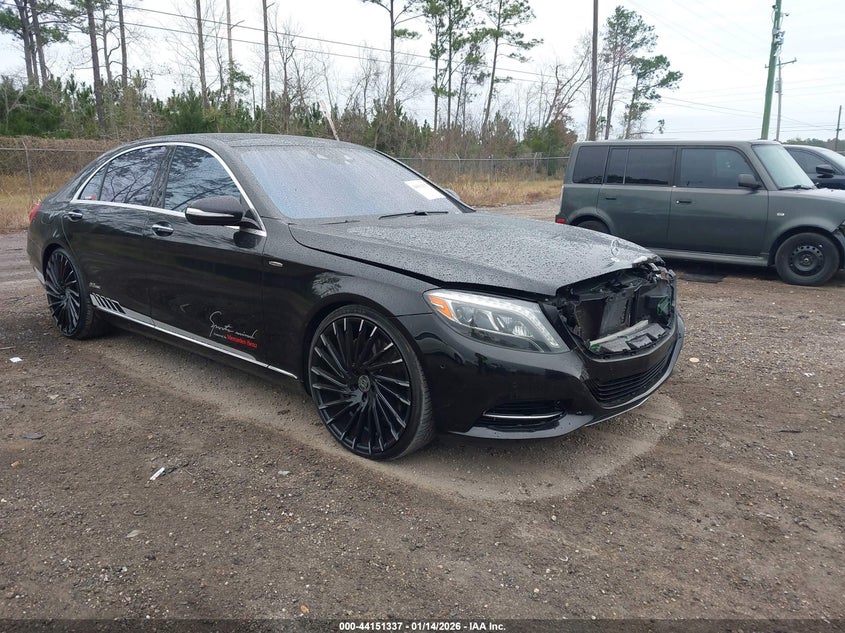 2016 Mercedes-benz S class VIN WDDUG8CB9GA223303 IAAI salvage auction — FRONT END, Other, sold $7,600 on 2026-08-13 (photo 1)
