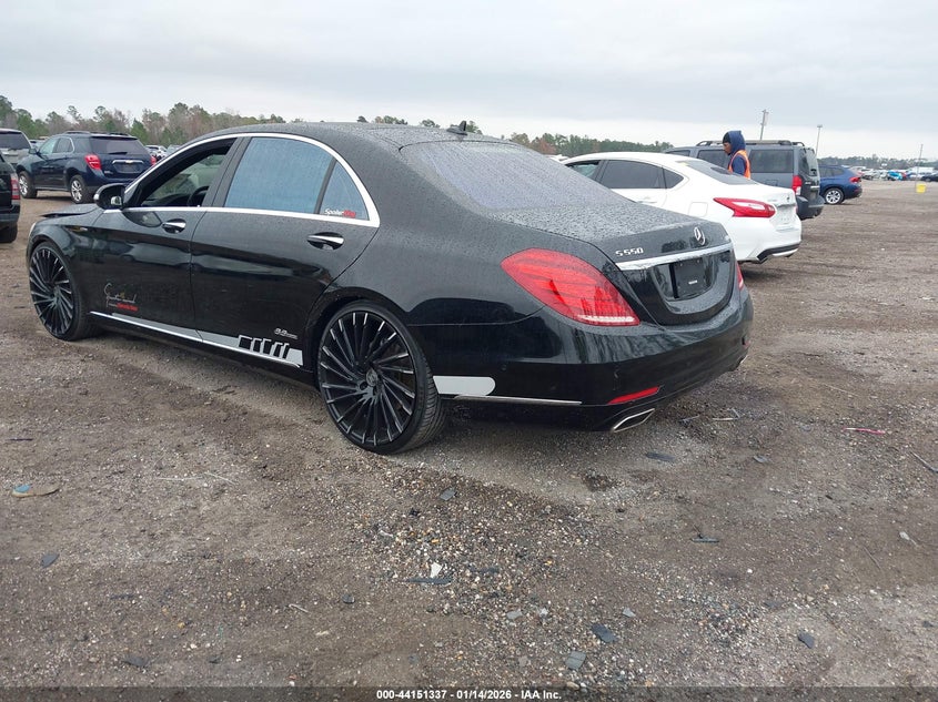 2016 Mercedes-benz S class VIN WDDUG8CB9GA223303 IAAI salvage auction — FRONT END, Other, sold $7,600 on 2026-08-13 (photo 3)