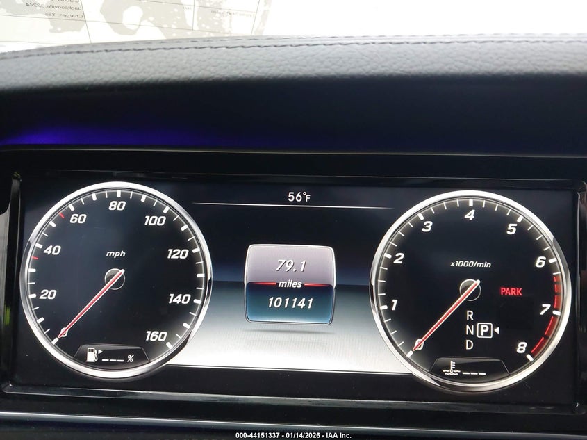 2016 Mercedes-benz S class VIN WDDUG8CB9GA223303 IAAI salvage auction — FRONT END, Other, sold $7,600 on 2026-08-13 (photo 7)