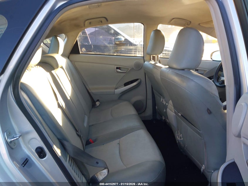 2012 Toyota Prius VIN JTDKN3DU4C5511288 IAAI salvage auction — REAR END, Salvage Title, sold $1,800 on 2026-07-29 (photo 8)