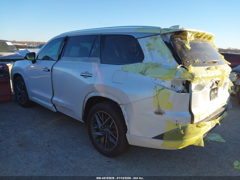 2024 Lexus Tx VIN 5TDAAAB66RS018778 IAAI salvage auction — REAR END, Salvage Title, sold $38,825 on 2026-09-01 (photo 3)