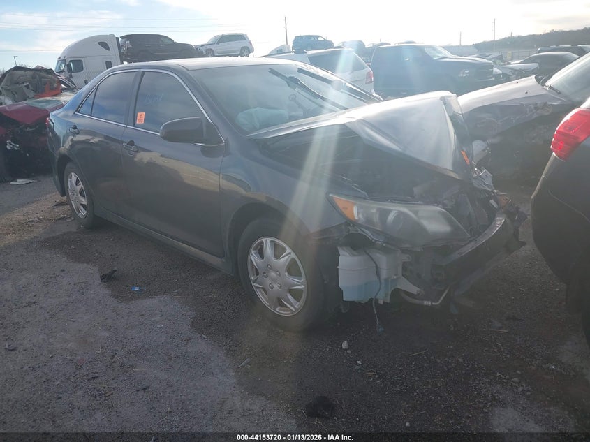 2014 Toyota Camry VIN 4T1BF1FK5EU347910 IAAI salvage auction — BIO HAZARD, Junk (Oklahoma), sold $575 on 2026-07-21 (photo 1)