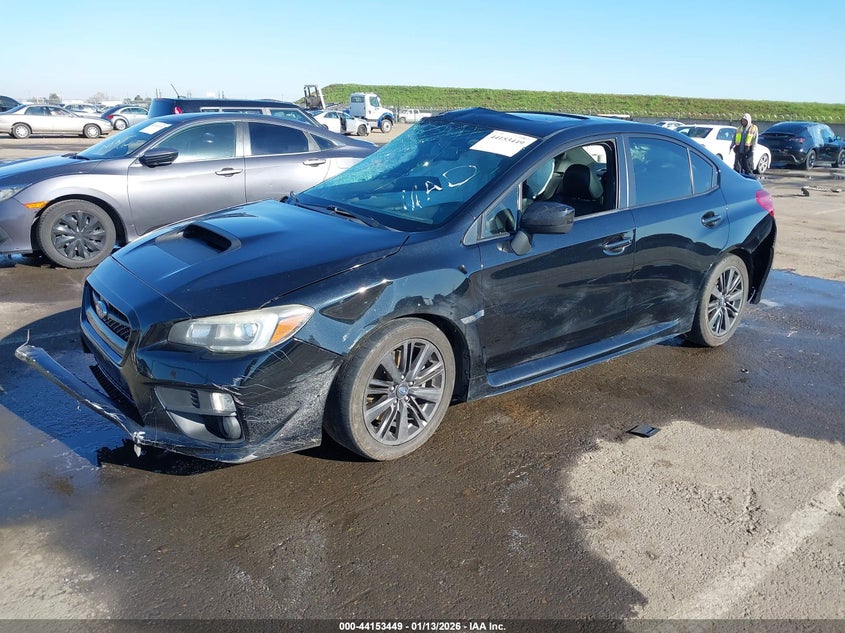 2015 Subaru Wrx VIN JF1VA1G66F8810901 IAAI salvage auction — ROLLOVER, Salvage (California), sold $2,800 on 2026-07-22 (photo 2)