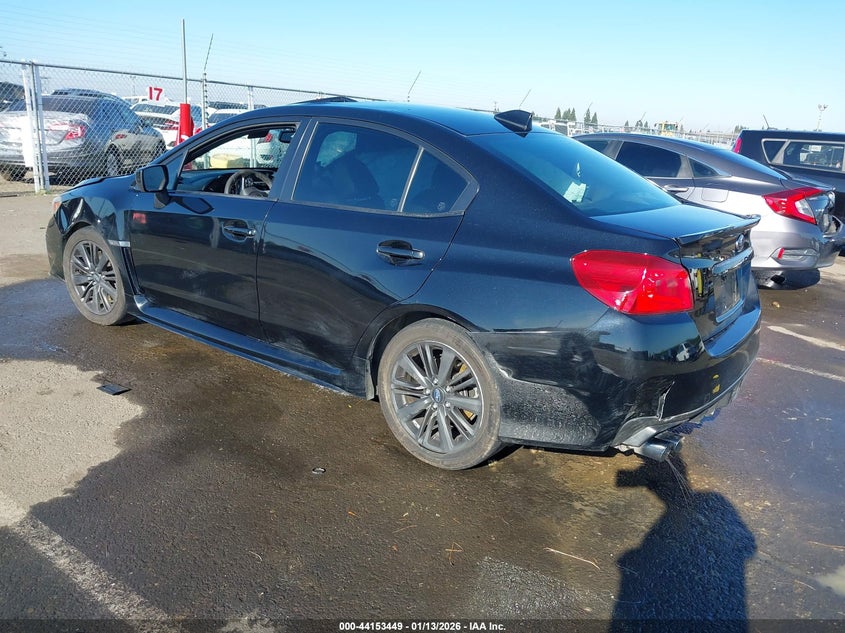 2015 Subaru Wrx VIN JF1VA1G66F8810901 IAAI salvage auction — ROLLOVER, Salvage (California), sold $2,800 on 2026-07-22 (photo 3)