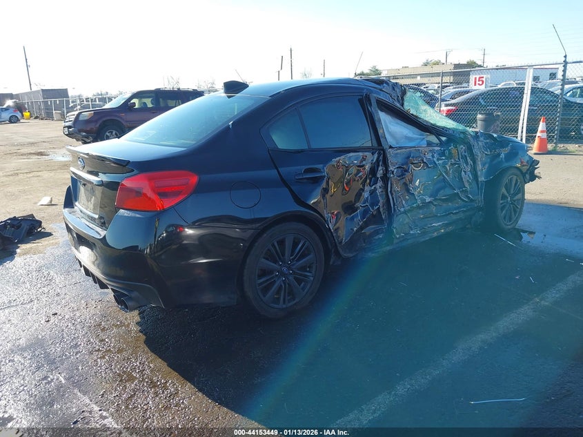 2015 Subaru Wrx VIN JF1VA1G66F8810901 IAAI salvage auction — ROLLOVER, Salvage (California), sold $2,800 on 2026-07-22 (photo 4)