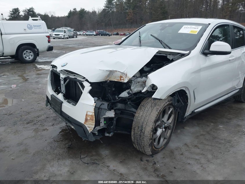 2022 BMW X4 VIN 5UX33DT0XN9M44284 IAAI salvage auction — LEFT FRONT, Salvage (Massachusetts), sold $8,500 on 2026-07-31 (photo 6)