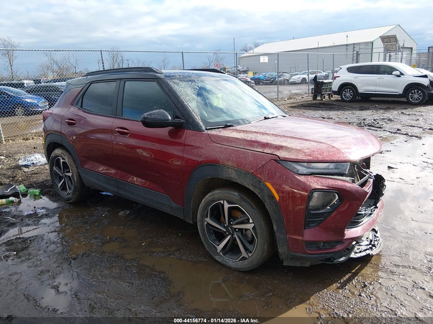 2023 Chevrolet Trailblazer VIN KL79MTSL7PB119132 IAAI salvage auction — FRONT END, Salvage (Ohio), sold $3,900 on 2026-07-09 (photo 1)