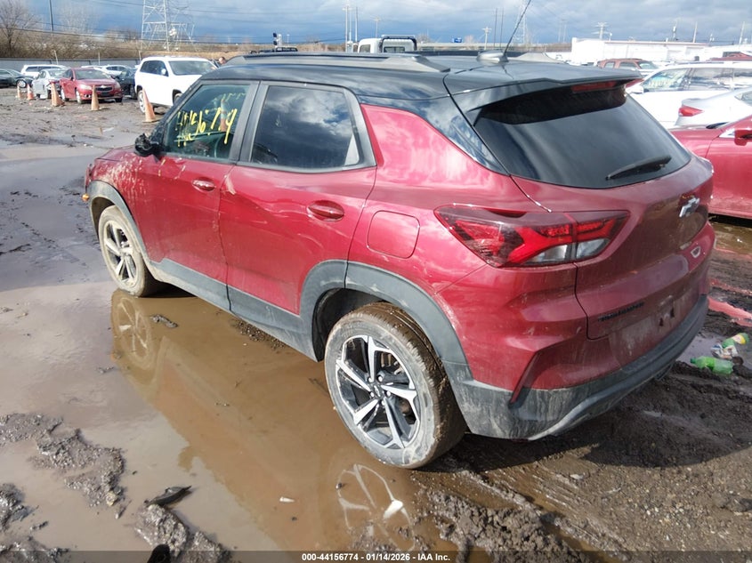 2023 Chevrolet Trailblazer VIN KL79MTSL7PB119132 IAAI salvage auction — FRONT END, Salvage (Ohio), sold $3,900 on 2026-07-09 (photo 3)