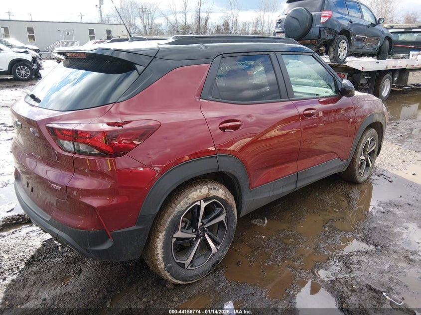 2023 Chevrolet Trailblazer VIN KL79MTSL7PB119132 IAAI salvage auction — FRONT END, Salvage (Ohio), sold $3,900 on 2026-07-09 (photo 4)