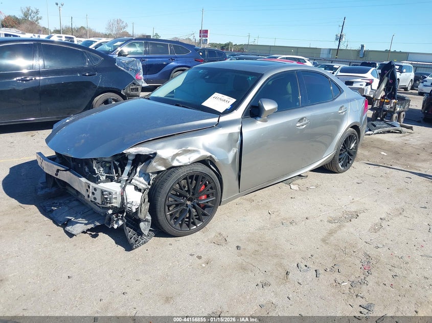 2017 Lexus Is VIN JTHBA1D27H5042766 IAAI salvage auction — RIGHT SIDE, Salvage Title, sold $1,150 on 2026-07-15 (photo 2)