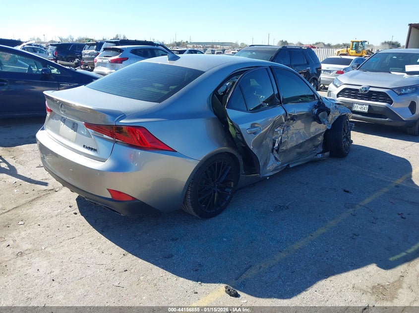 2017 Lexus Is VIN JTHBA1D27H5042766 IAAI salvage auction — RIGHT SIDE, Salvage Title, sold $1,150 on 2026-07-15 (photo 4)