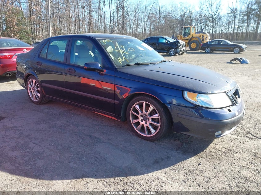 2003 Saab 9-5 VIN YS3EH49G633000859 IAAI salvage auction — FRONT END, Salvage - Greater Than 75% (Maryland), sold $200 on 2026-08-12 (photo 1)
