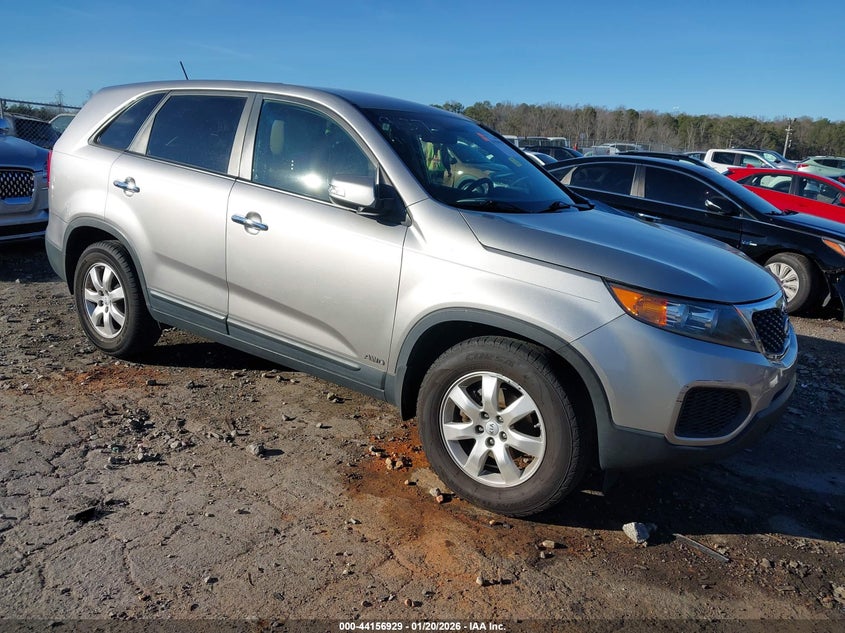 2013 Kia Sorento VIN 5XYKTDA6XDG399137 IAAI salvage auction — LEFT FRONT, Salvage (Georgia), sold $1,050 on 2026-07-29 (photo 1)