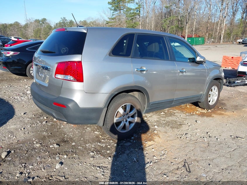 2013 Kia Sorento VIN 5XYKTDA6XDG399137 IAAI salvage auction — LEFT FRONT, Salvage (Georgia), sold $1,050 on 2026-07-29 (photo 4)