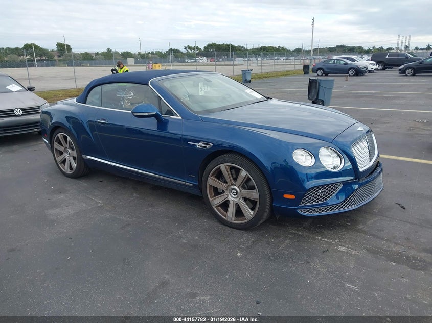 2016 Bentley Continental VIN SCBGU3ZA3GC052654 — IAAI salvage auction photo