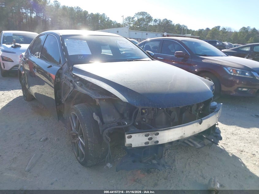 2019 Lexus Is VIN JTHBA1D23K5092975 IAAI salvage auction — FRONT END, Salvage Title, sold $7,250 on 2026-07-07 (photo 1)