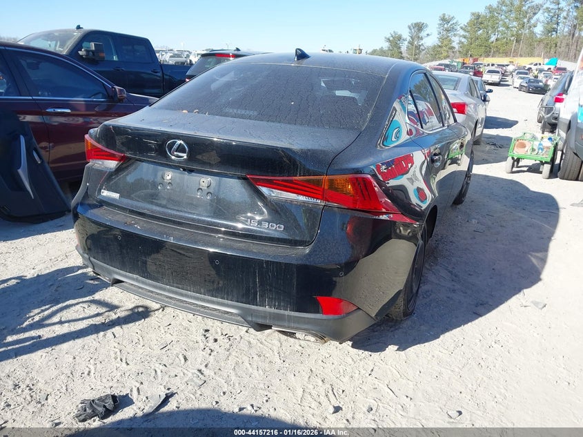 2019 Lexus Is VIN JTHBA1D23K5092975 IAAI salvage auction — FRONT END, Salvage Title, sold $7,250 on 2026-07-07 (photo 4)