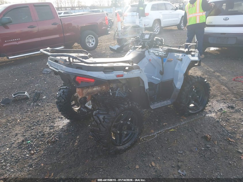 2024 Polaris Sportsman VIN 4XASEZ574RA584468 IAAI salvage auction — SUSPENSION, Clear (Arkansas), sold $2,850 on 2026-08-19 (photo 4)