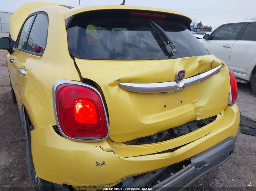 2016 Fiat 500x VIN ZFBCFXCT7GP358162 IAAI salvage auction — REAR END, Clear (Oklahoma), sold $300 on 2026-07-12 (photo 6)