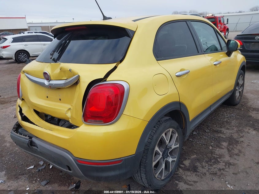 2016 Fiat 500x VIN ZFBCFXCT7GP358162 IAAI salvage auction — REAR END, Clear (Oklahoma), sold $300 on 2026-07-12 (photo 4)