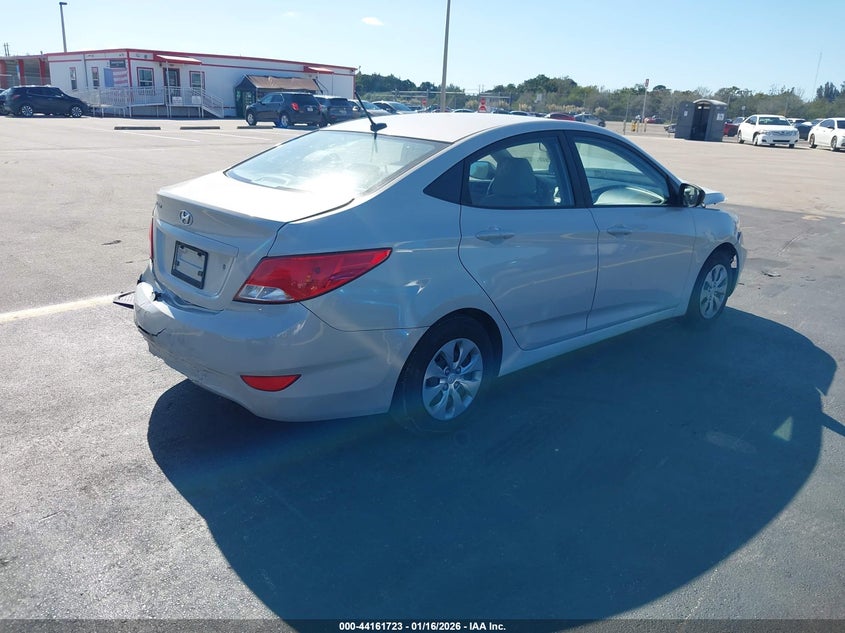 2017 Hyundai Accent VIN KMHCT4AEXHU181565 IAAI salvage auction — FRONT END, Salvage Title, sold $800 on 2026-07-09 (photo 4)