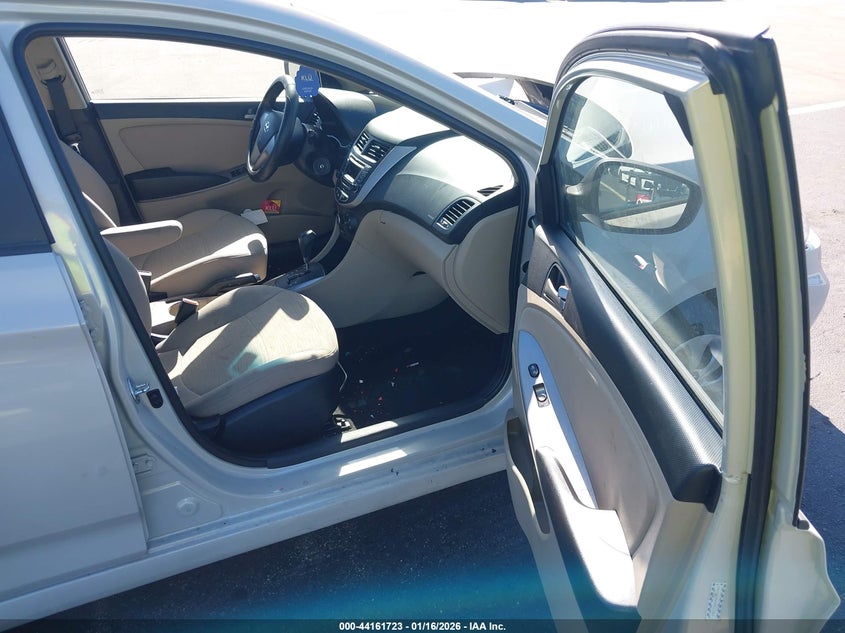 2017 Hyundai Accent VIN KMHCT4AEXHU181565 IAAI salvage auction — FRONT END, Salvage Title, sold $800 on 2026-07-09 (photo 5)