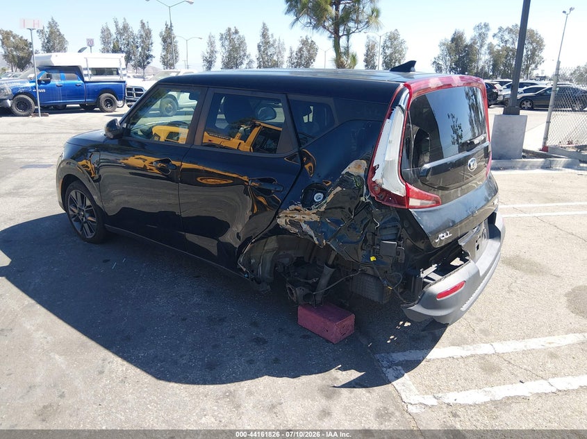 2020 Kia Soul VIN KNDJ33AU2L7724668 IAAI salvage auction — LEFT REAR, Salvage (California), sold $25 on 2026-07-28 (photo 3)