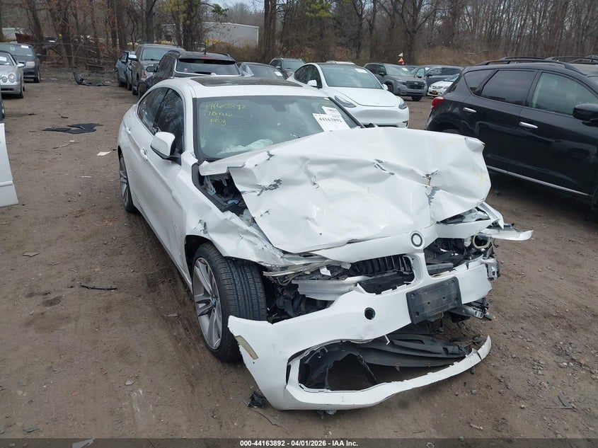2017 BMW 4er VIN WBA4F9C39HG812908 IAAI salvage auction — FRONT END, Mv-907A (New York), sold $1,850 on 2026-07-14 (photo 6)