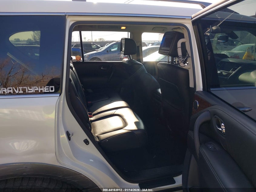 2017 Nissan Armada VIN JN8AY2NC6H9506746 IAAI salvage auction — RIGHT FRONT, Salvage (Utah), sold $6,350 on 2026-07-09 (photo 8)